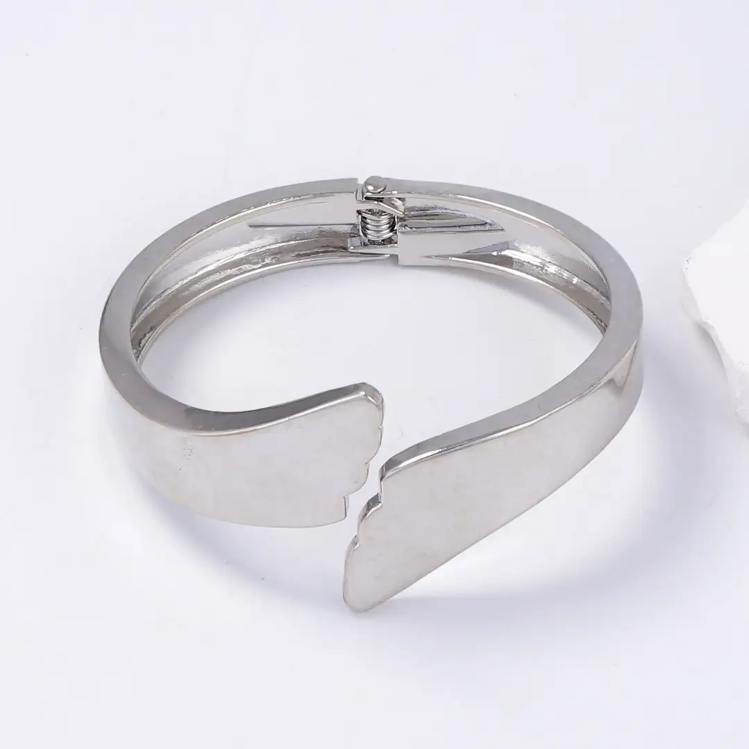 Open-Ended Gold Bracelet for Women, High-End Metallic Silver Arm Ring Jewelry, Vintage Arm Decoration Accessory for Women