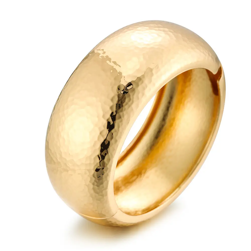 Open-Ended Gold Bracelet for Women, High-End Metallic Silver Arm Ring Jewelry, Vintage Arm Decoration Accessory for Women