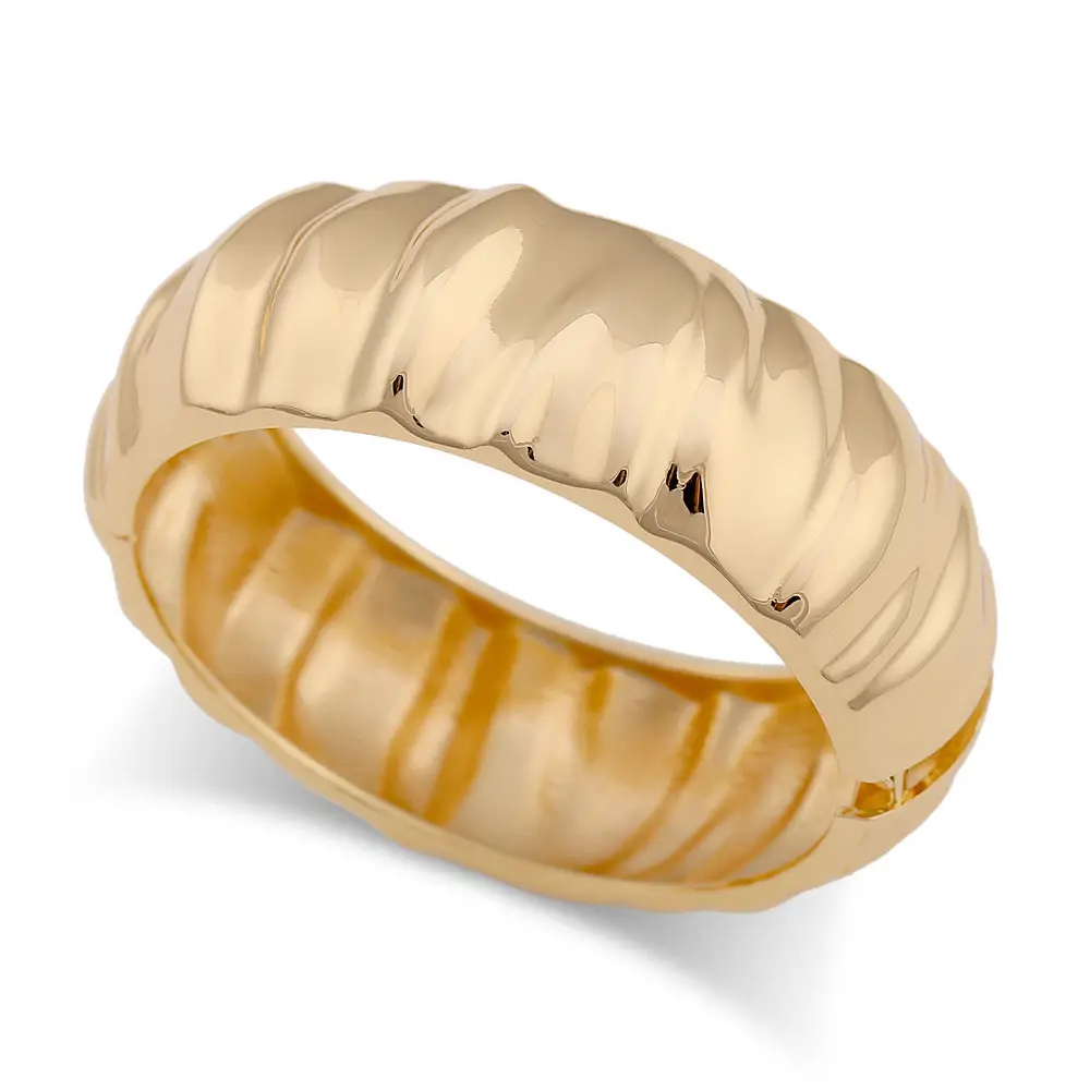 Open-Ended Gold Bracelet for Women, High-End Metallic Silver Arm Ring Jewelry, Vintage Arm Decoration Accessory for Women