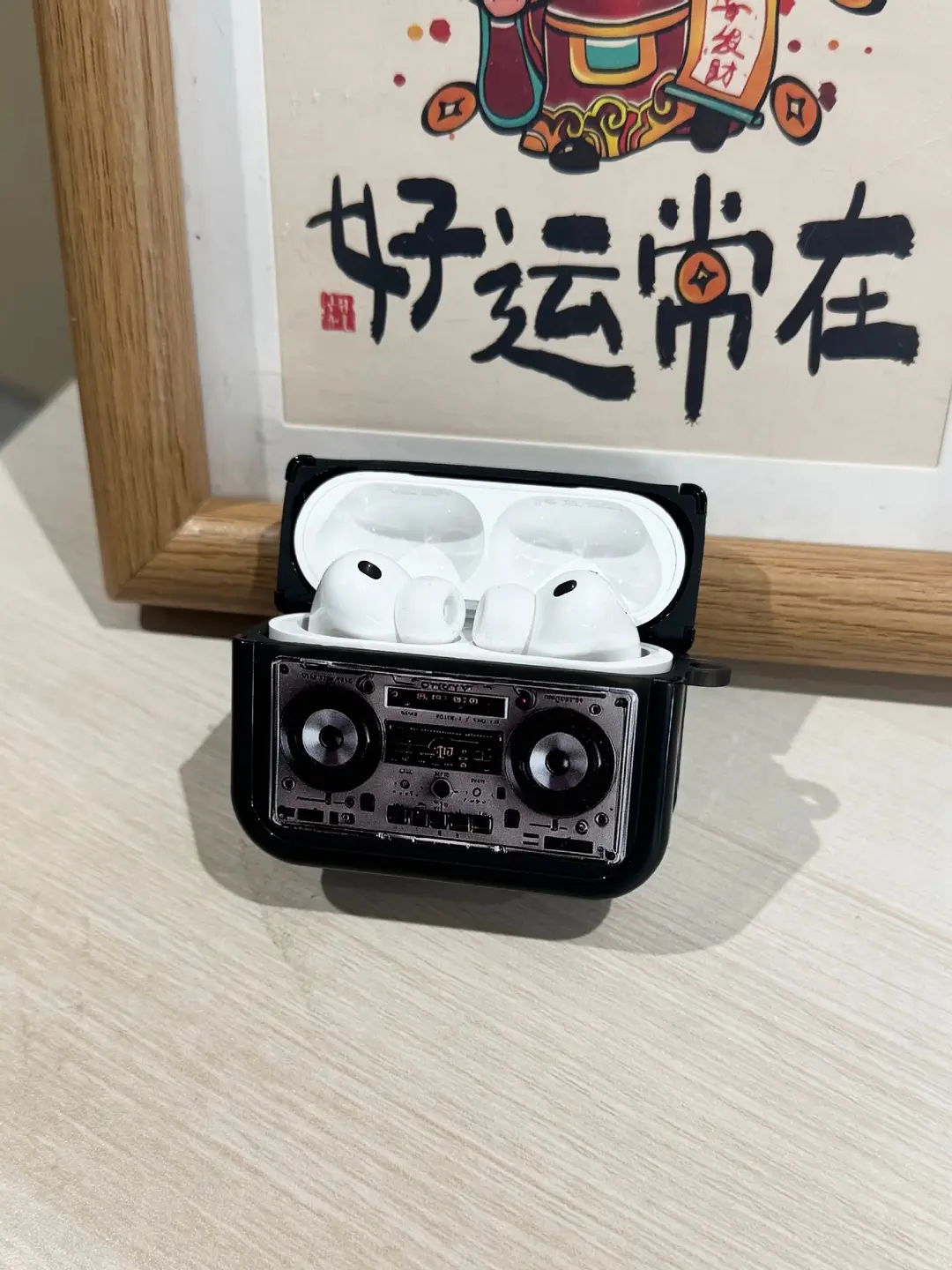 Retro Earphone Protective Case Suitable for Airpods4 Shell, Airpods3Pro Second Generation Noise Reduction Version, Fourth Generation Lanyard Box — feature 7