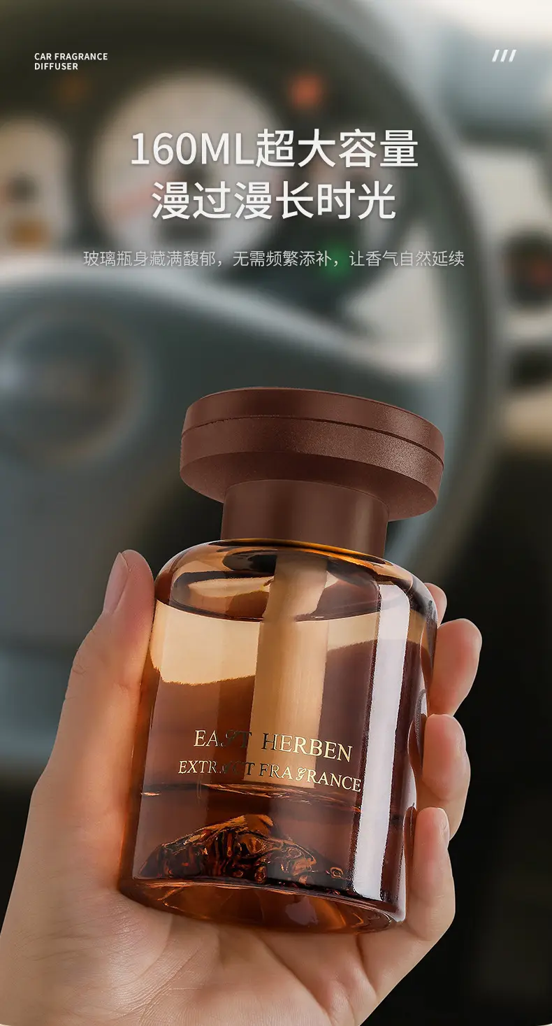 New Tiktok Hot-Selling Guanshan Aromatherapy Essential Oil Car Perfume Ornament, Odor Removal Car Fragrance, Jianshan Car Perfume — feature 5