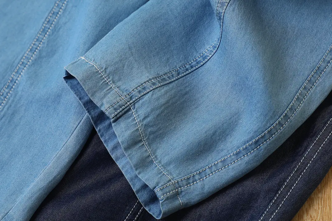 Children's Tencel Denim Long Pants for Boys, Summer Thin Anti-Mosquito Pants for Kids — feature 11