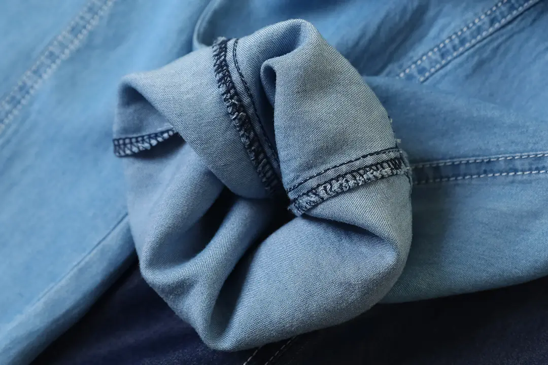 Children's Tencel Denim Long Pants for Boys, Summer Thin Anti-Mosquito Pants for Kids — feature 7