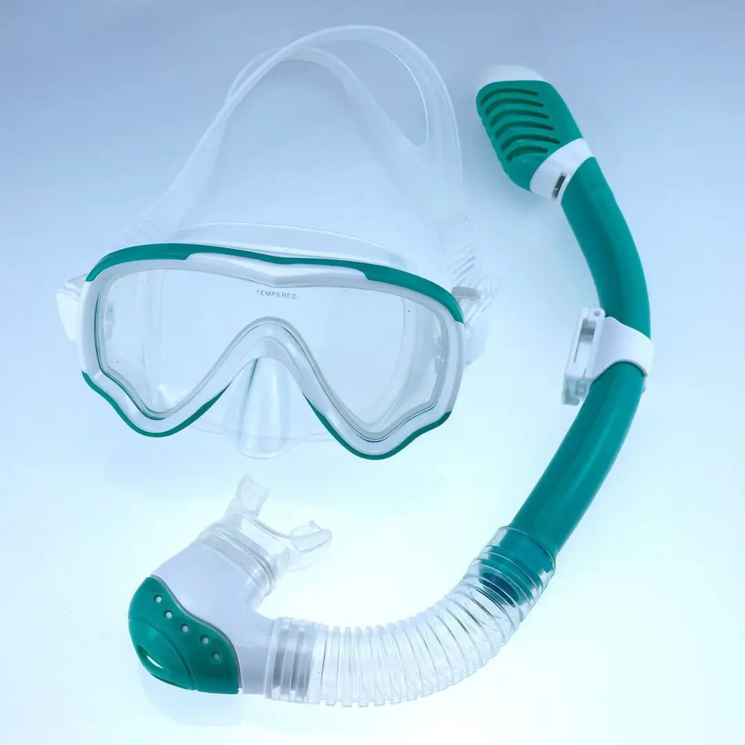 Children's Snorkeling Set with Full Dry Breathing Tube, Anti-Fog Diving Goggles for Boys and Girls, Popular Cross-Border Model
