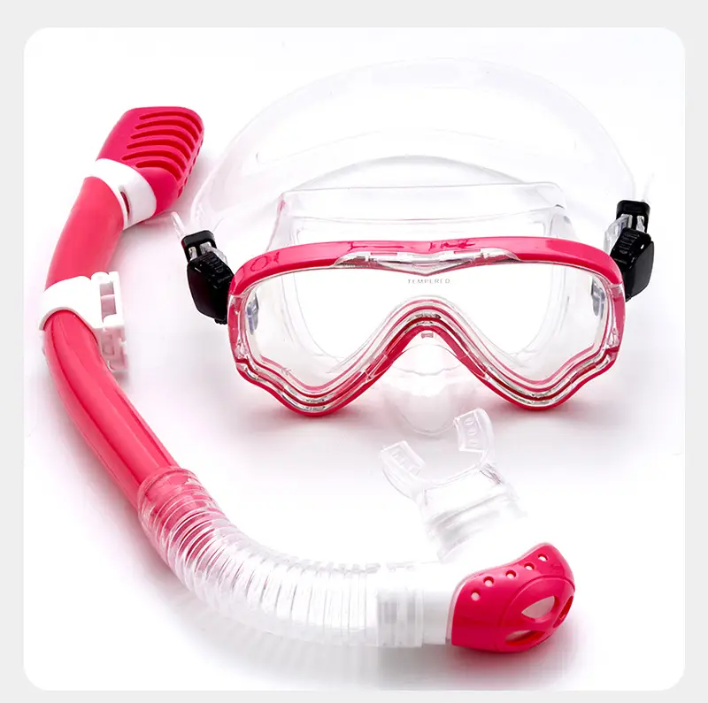 Children's Snorkeling Set with Full Dry Breathing Tube, Anti-Fog Diving Goggles for Boys and Girls, Popular Cross-Border Model