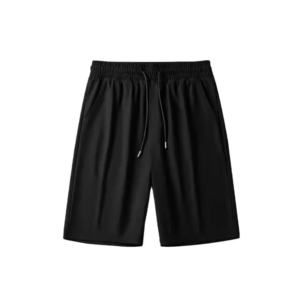 Men's 5-Piece Five-Point Shorts Grey Beige Black - Image 8
