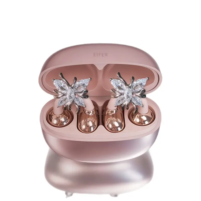 2026 New Butterfly Ear Clip Bluetooth Earphones, Wireless Sports Earphones with High Appearance Value and Long Battery Life