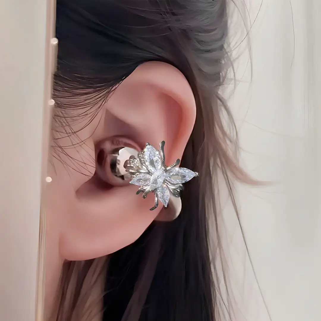 2026 New Butterfly Ear Clip Bluetooth Earphones, Wireless Sports Earphones with High Appearance Value and Long Battery Life — feature 1