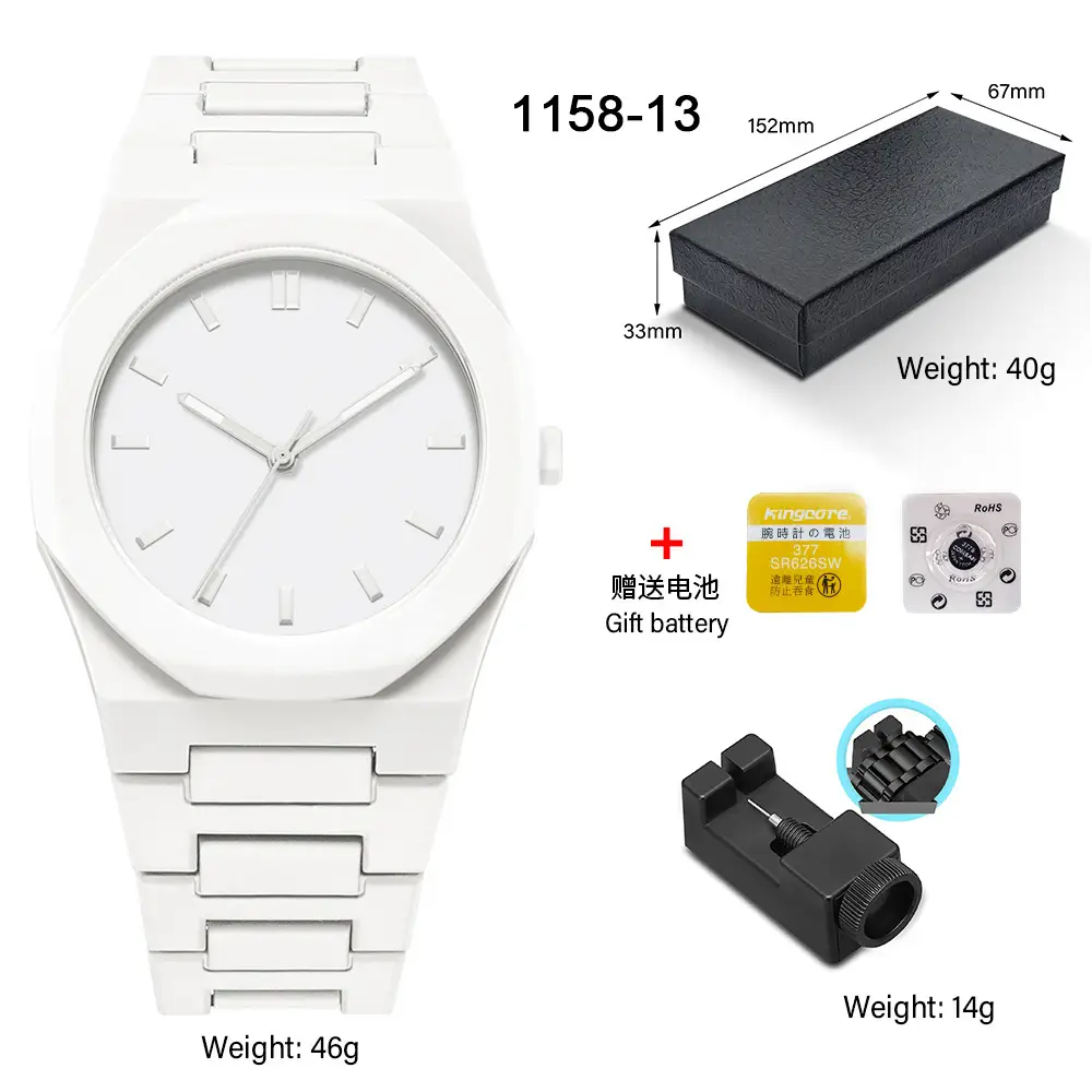 Watches for Men, High-End Waterproof Women's Watches, Popular Plastic Men's Quartz Watches in Southeast Asia and the Middle East