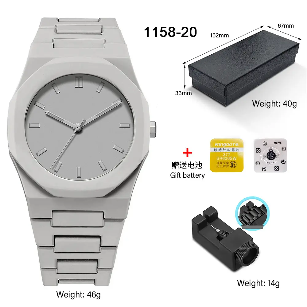 Watches for Men, High-End Waterproof Women's Watches, Popular Plastic Men's Quartz Watches in Southeast Asia and the Middle East
