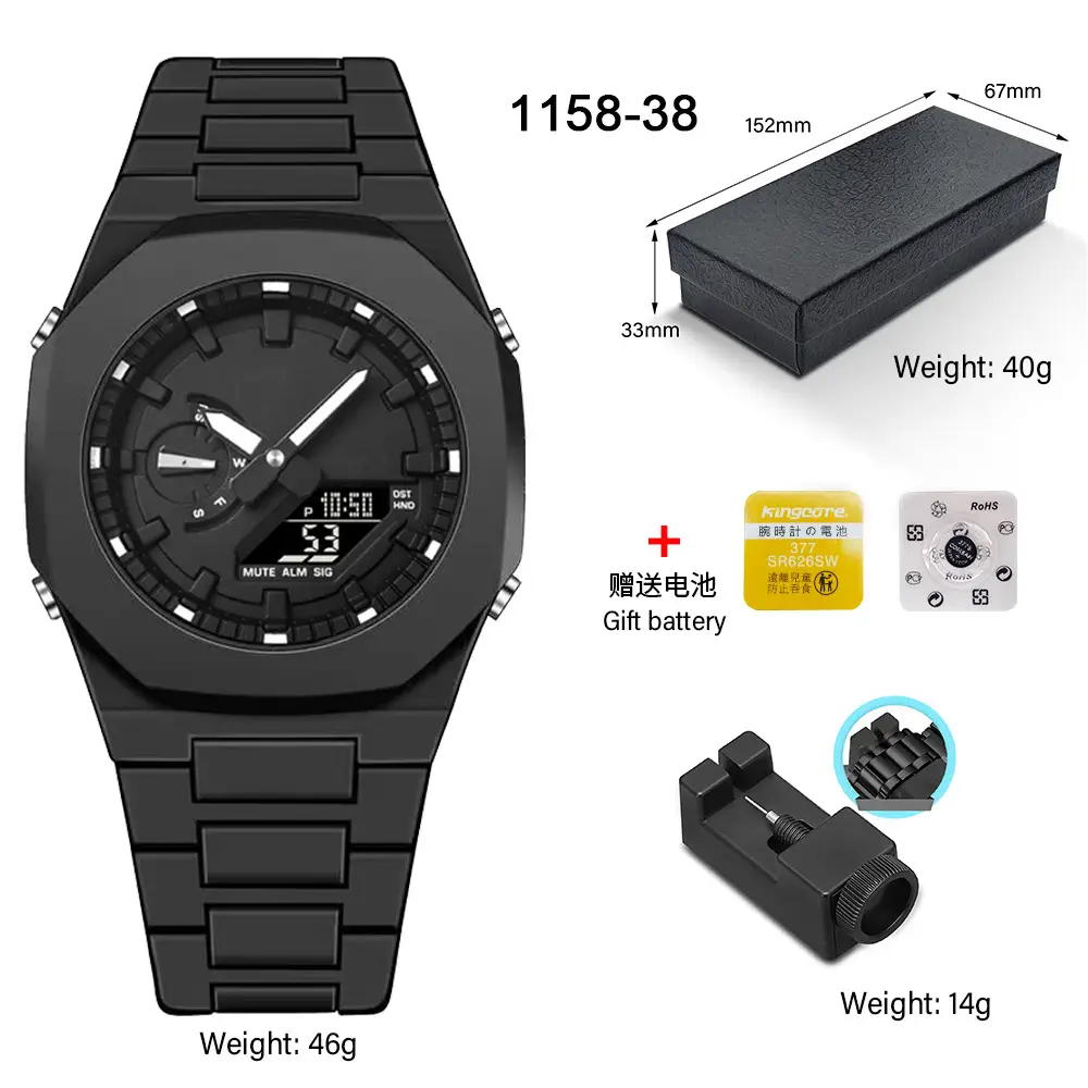 Watches for Men, High-End Waterproof Women's Watches, Popular Plastic Men's Quartz Watches in Southeast Asia and the Middle East