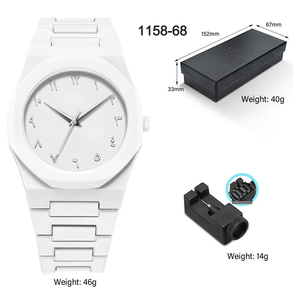 Watches for Men, High-End Waterproof Women's Watches, Popular Plastic Men's Quartz Watches in Southeast Asia and the Middle East