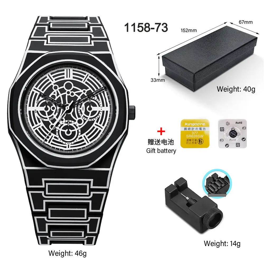 Watches for Men, High-End Waterproof Women's Watches, Popular Plastic Men's Quartz Watches in Southeast Asia and the Middle East