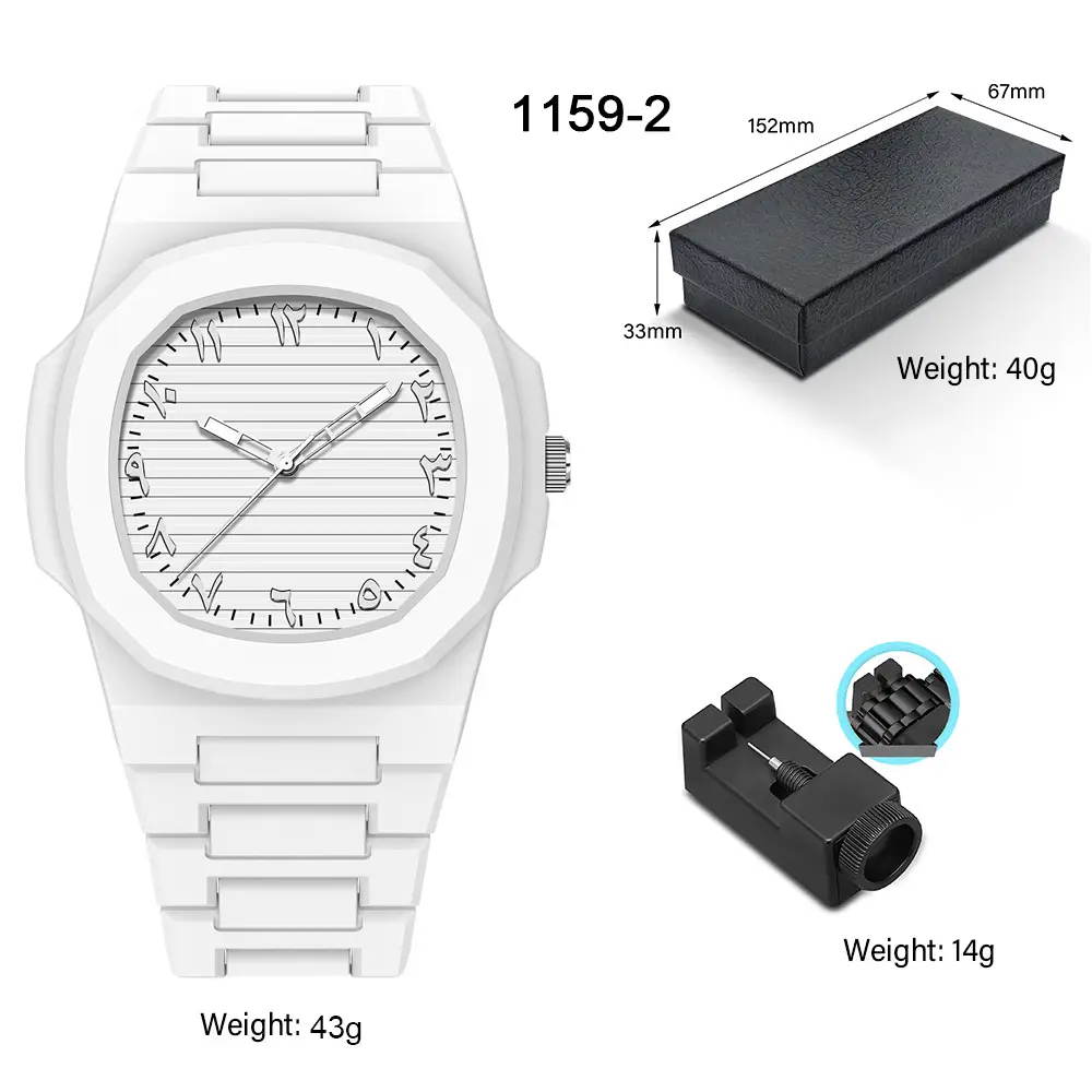 Watches for Men, High-End Waterproof Women's Watches, Popular Plastic Men's Quartz Watches in Southeast Asia and the Middle East