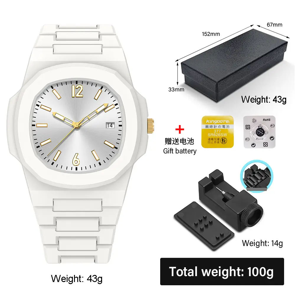 Watches for Men, High-End Waterproof Women's Watches, Popular Plastic Men's Quartz Watches in Southeast Asia and the Middle East