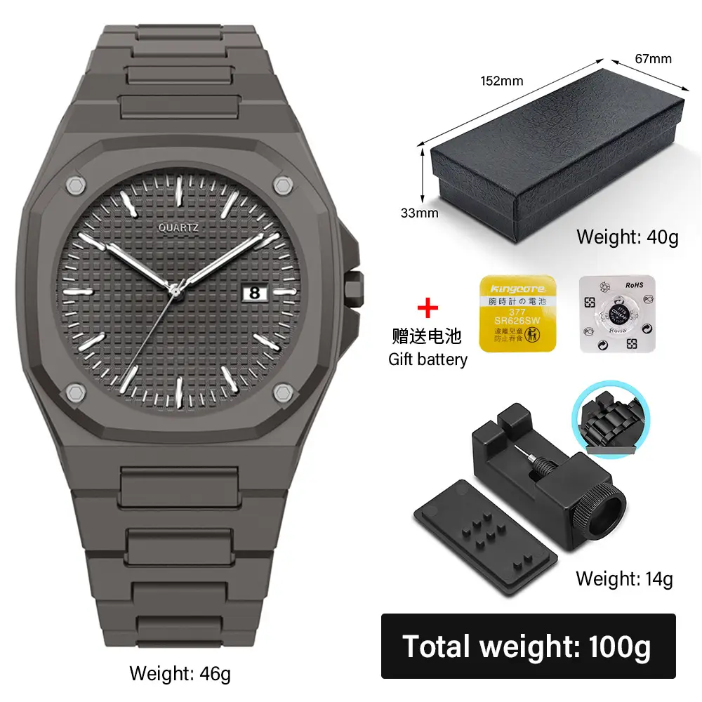 Watches for Men, High-End Waterproof Women's Watches, Popular Plastic Men's Quartz Watches in Southeast Asia and the Middle East