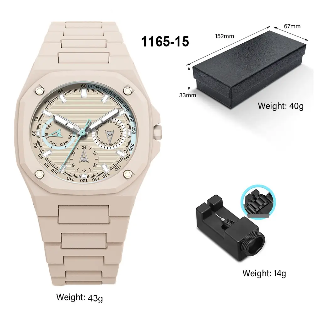 Watches for Men, High-End Waterproof Women's Watches, Popular Plastic Men's Quartz Watches in Southeast Asia and the Middle East