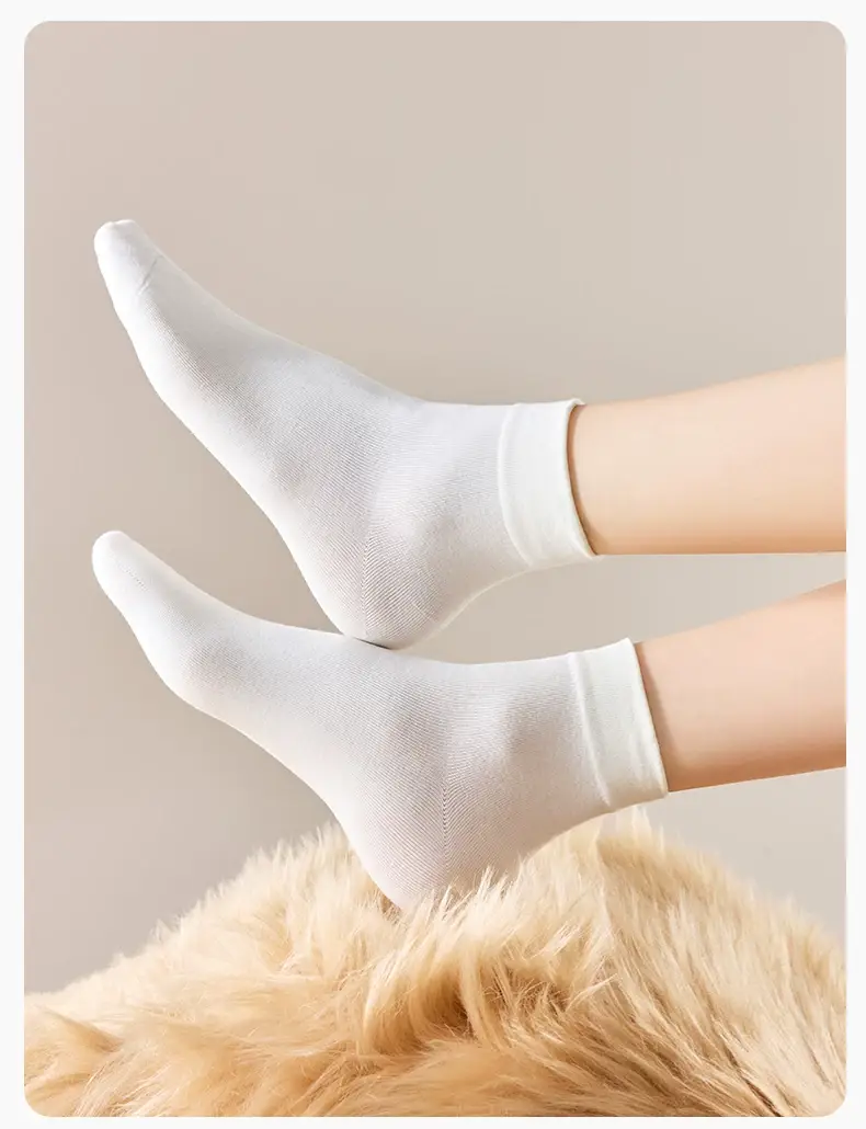 Xinjiang Cotton Socks for Women, Short Socks for Spring and Summer, Thin Pure Cotton, Odor-Resistant, Sweat-Absorbing, Seamless Short Socks for Women, Maternity Socks — feature 11