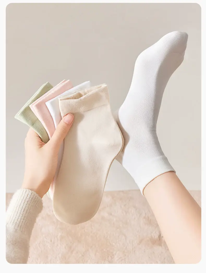 Xinjiang Cotton Socks for Women, Short Socks for Spring and Summer, Thin Pure Cotton, Odor-Resistant, Sweat-Absorbing, Seamless Short Socks for Women, Maternity Socks — feature 13