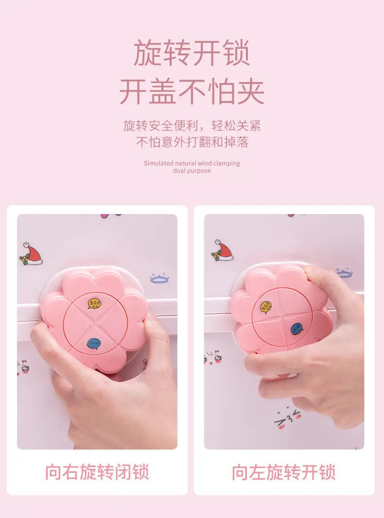 Cute Hair Accessories Storage Box for Girls, Baby Hair Clips, Hair Ties, Hair Rings, Cute Hairbands, Jewelry Box — feature 6