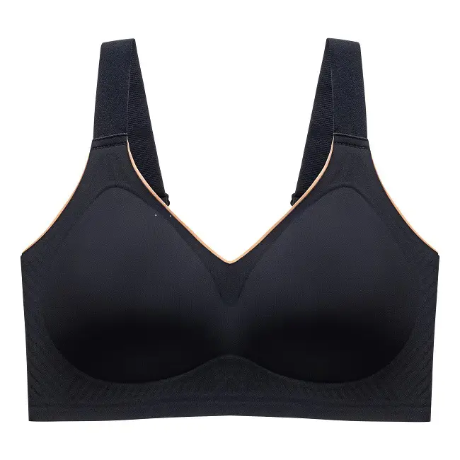 Push-Up and Lift-Up Bra with Side Breast Support, Seamless, Soft Support, Comfortable and Soft, Wireless, Everyday Commuter Underwear Wholesale - Image 9