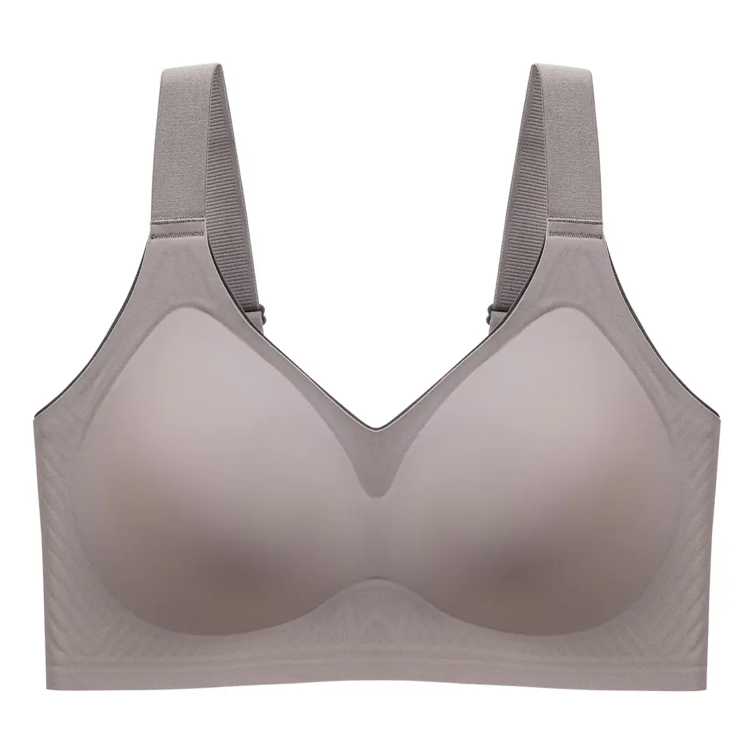 Push-Up and Lift-Up Bra with Side Breast Support, Seamless, Soft Support, Comfortable and Soft, Wireless, Everyday Commuter Underwear Wholesale - Image 2