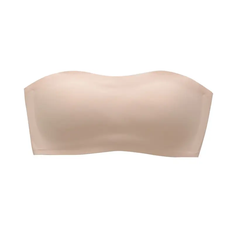 Summer Thin Push-Up Bra for Women with Large Busts, Anti-Slip Bandeau Style, Seamless Bra Without Underwire, Wholesale