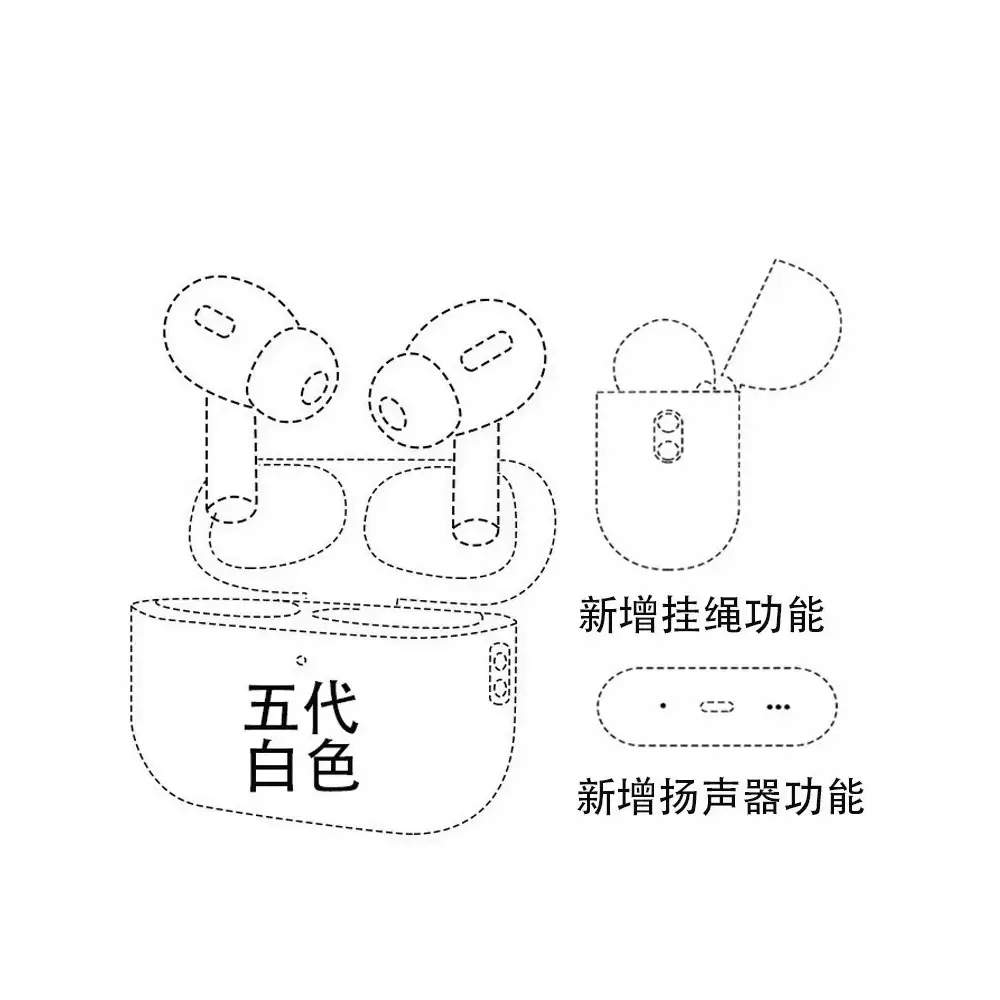 Huaqiangbei 1:1 New Model Pro3 Fourth, Fifth, Sixth, Seventh, and Eighth Generations Compatible with Apple Bluetooth Noise-Cancelling Headphones, Cross-Border Hot-Selling Item