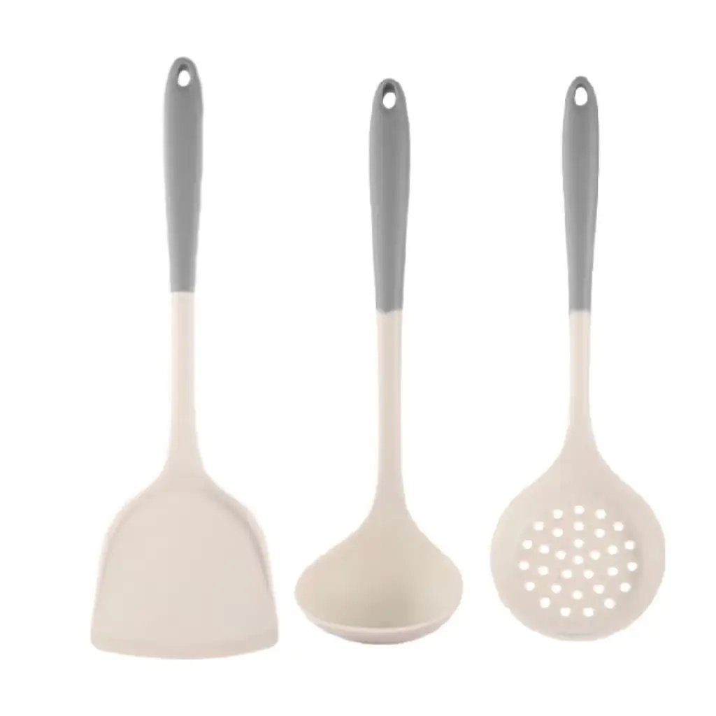 Silicone Spatula Cooking Utensil Set, Food-Grade Non-Stick Pan, High-Temperature Resistant Silicone Cooking Spatula and Spoon