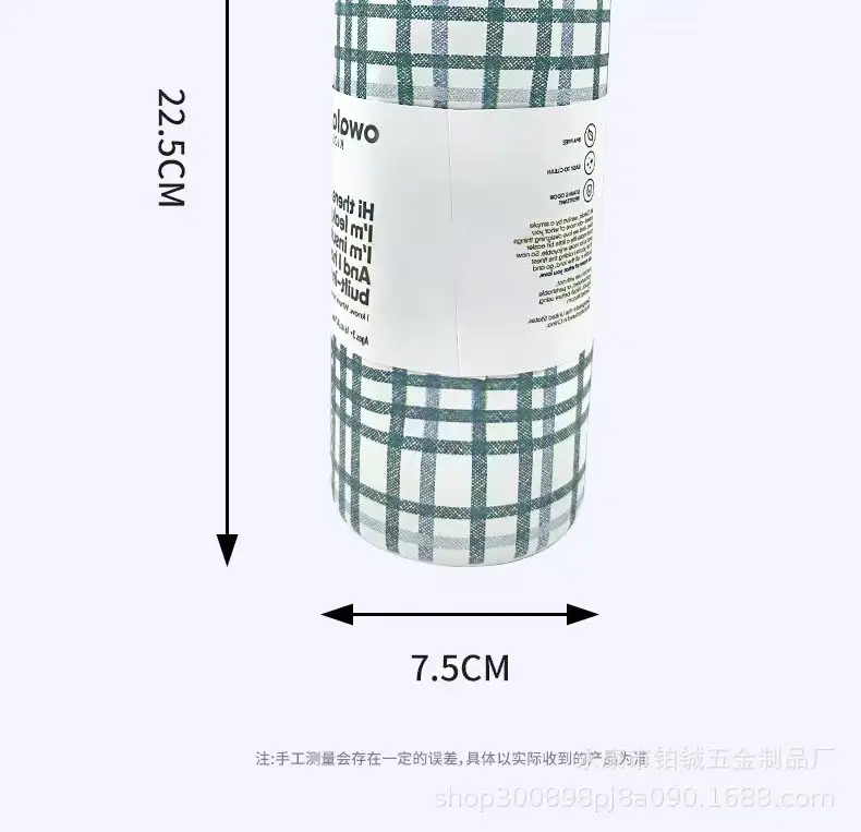 Owala Fruit Cup Outdoor Portable Genuine 304 Stainless Steel Thermos Cup 16 Minecraft Student Portable Bounce Water Bottle — feature 12