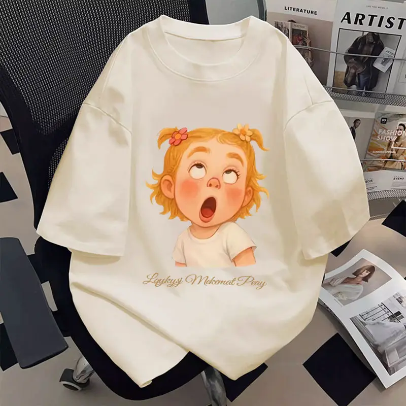Black Pure Cotton Short-Sleeved T-Shirt for Women, Summer 2026 New Popular Style, Loose Design for Students, Unique and Very Attractive Top — feature 11