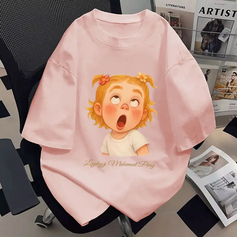 Black Pure Cotton Short-Sleeved T-Shirt for Women, Summer 2026 New Popular Style, Loose Design for Students, Unique and Very Attractive Top — feature 13