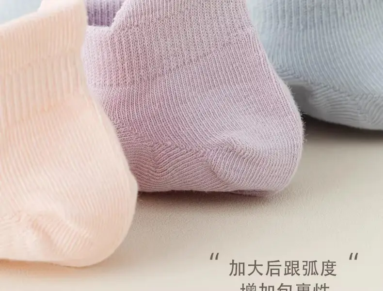 Pure Cotton Short Socks for Women, Summer Low-Cut Socks, Thin Anti-Odor Sports Short Socks, Mesh Breathable White No-Show Socks, Seamless — feature 5