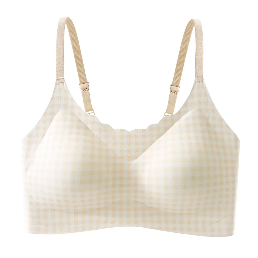 Three-Stage Puberty Girls' Underwear, Junior High School and High School Student Bras, Girls' Vests for Teenagers