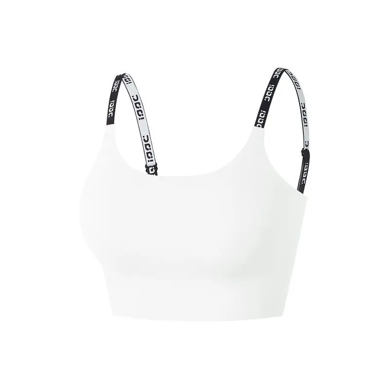 Can Be Worn Outside as a Sports Bra, All-In-One Vest with Beautiful Back Design, Shockproof and Breathable Yoga Fitness Underwear for Women, Jelly Bra
