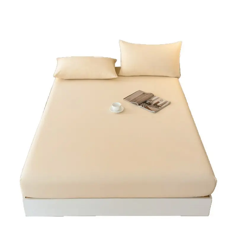 Class a Pure Cotton Fitted Sheet Single Piece Bed Cover All-Cotton Mattress Protector Bed Sheet Bed Cover 2026 New Model Full Wrap Bed Cover - Image 13