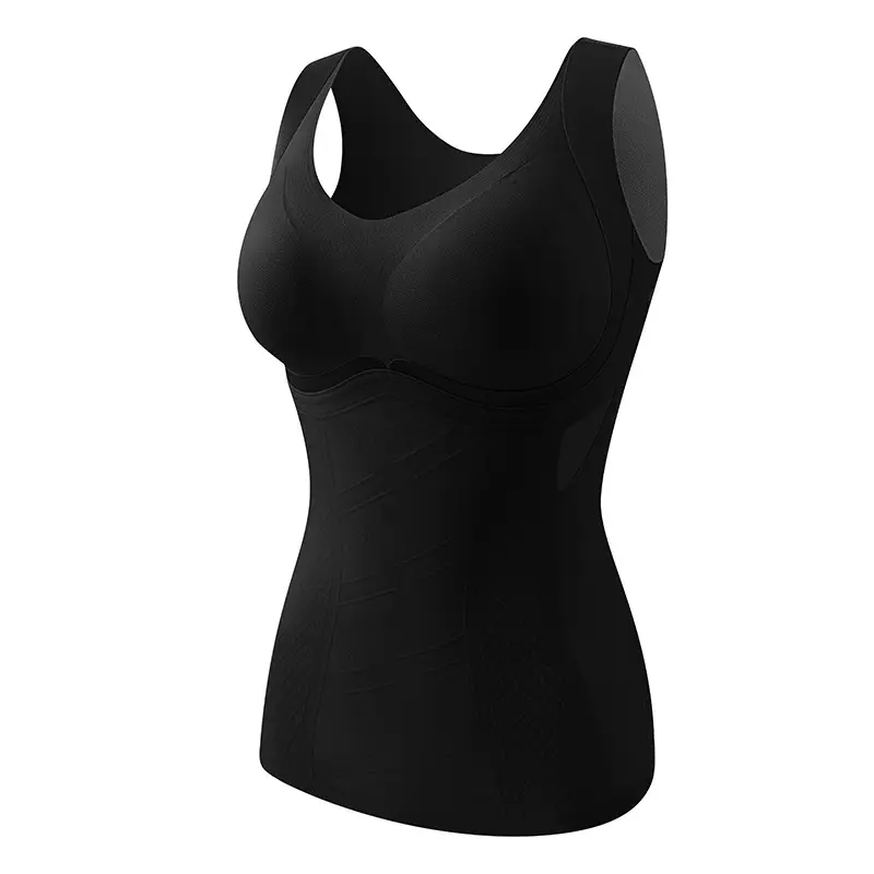 [Original Genuine Product] New Ultra-Thin Seamless Vest for Women, Breathable Tummy Control Shapewear, No Need to Wear a Bra, Body Shaping
