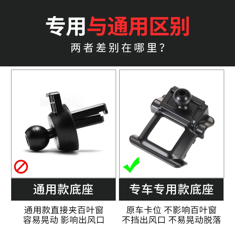 Suitable for Kia Car Phone Holder Base, Sportage K5, Kx3, K3, Forte, Kx5, Pegas Navigation Mount