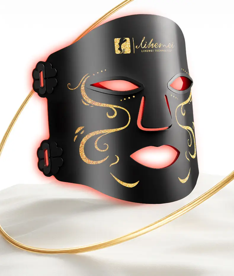 Home-Use Photon Skin Rejuvenation Beauty Machine, Silicone Colored Light Mask, Led Spectrum Red Light Beauty Device — feature 12