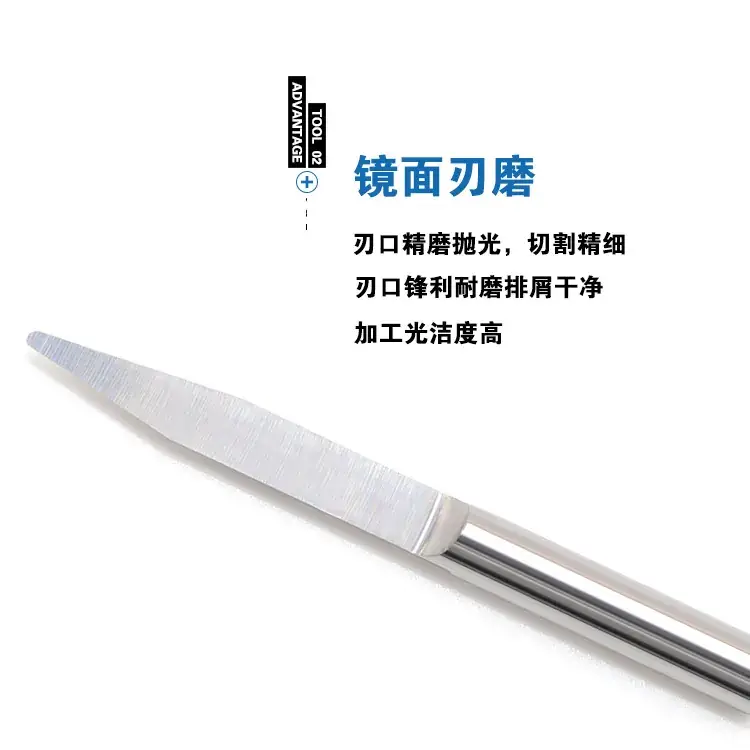 4mm Round Bottom Carving Knife with Cone Relief Ball Taper - Image 2