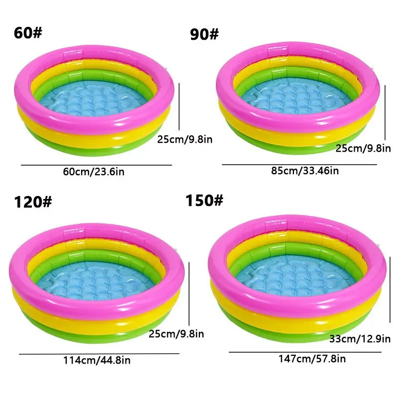 Cross-Border Children's Inflatable Swimming Pool, Home-Use Family Pool, Thickened Baby Pool, Ocean Ball Pool