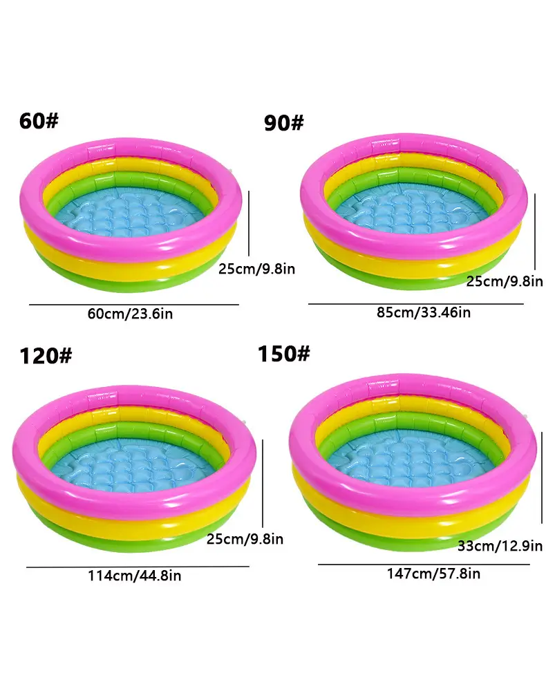 Cross-Border Children's Inflatable Swimming Pool, Home-Use Family Pool, Thickened Baby Pool, Ocean Ball Pool — feature 7