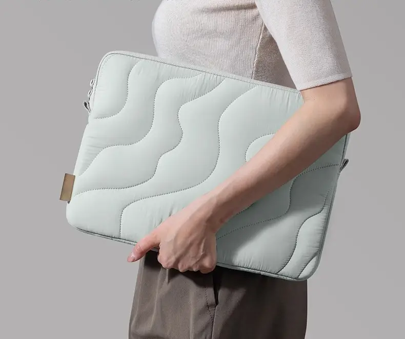 Wholesale Earth Texture Laptop Sleeve Bag for Apple M5 Huawei 14inch Laptop, Suitable for 16inch Laptop Sleeve Bag — feature 3