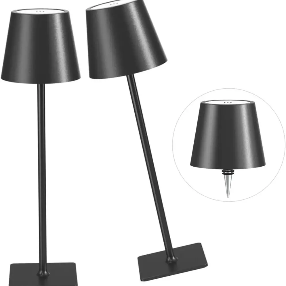 Cross-Border Pointed Wine Bottle Lamp Tall Table Lamp 26cm Short Tall Lamp Creative Decorative Night Light Multi-Purpose Decorative Lamp - Image 20
