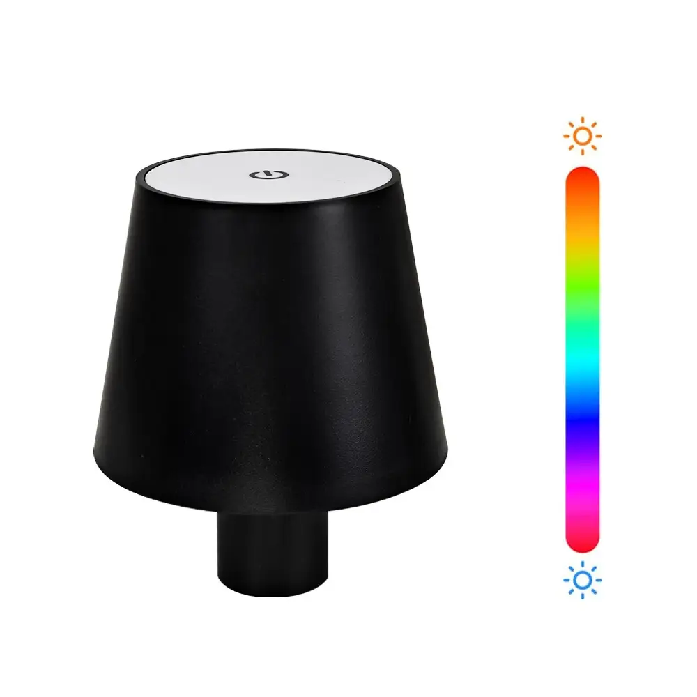 Cross-Border Pointed Wine Bottle Lamp Tall Table Lamp 26cm Short Tall Lamp Creative Decorative Night Light Multi-Purpose Decorative Lamp — feature 12