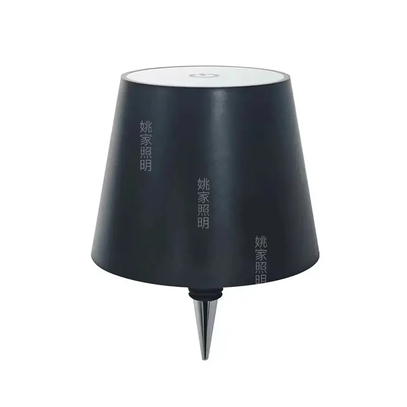 Cross-Border Pointed Wine Bottle Lamp Tall Table Lamp 26cm Short Tall Lamp Creative Decorative Night Light Multi-Purpose Decorative Lamp - Image 13