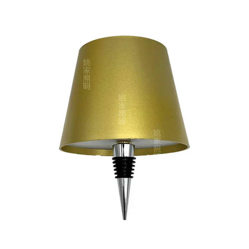 Cross-Border Pointed Wine Bottle Lamp Tall Table Lamp 26cm Short Tall Lamp Creative Decorative Night Light Multi-Purpose Decorative Lamp - Image 15
