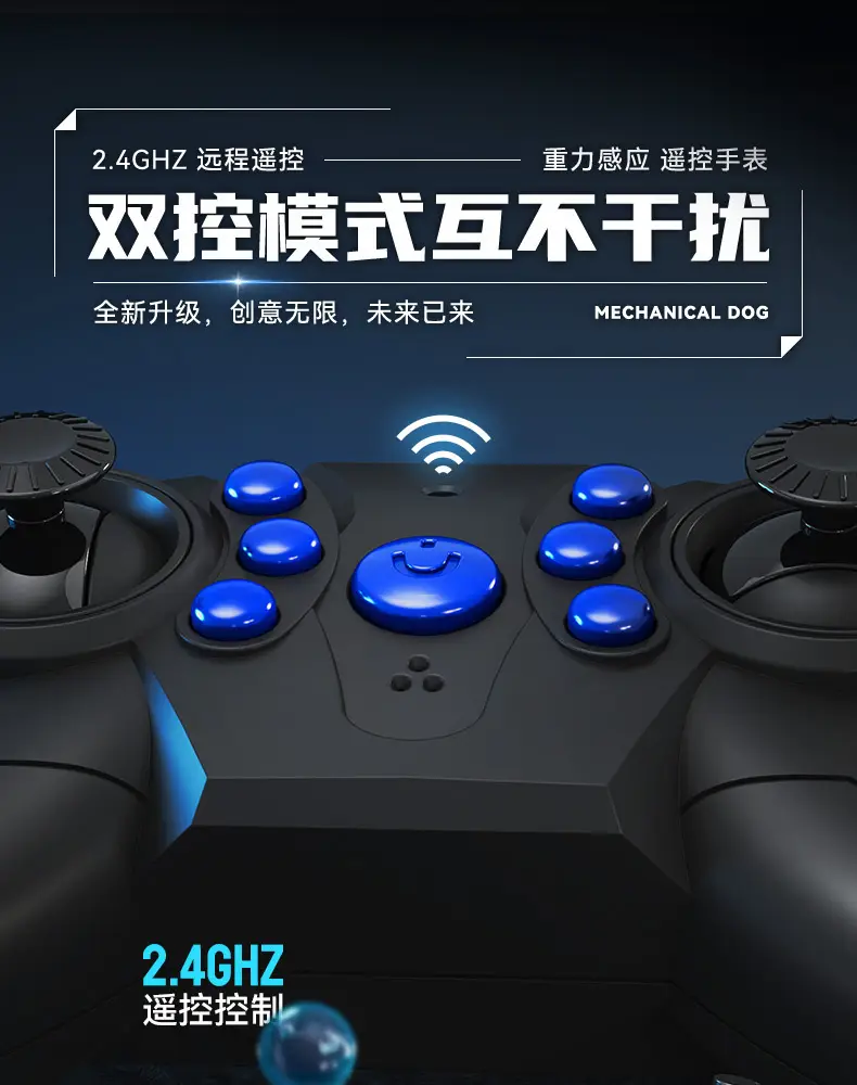 Intelligent Robot Dog Electric Remote Control Car Boy Toy Kidsren's Car Eight-Wheel Gesture Sensor Pet Birthday Gift — feature 12