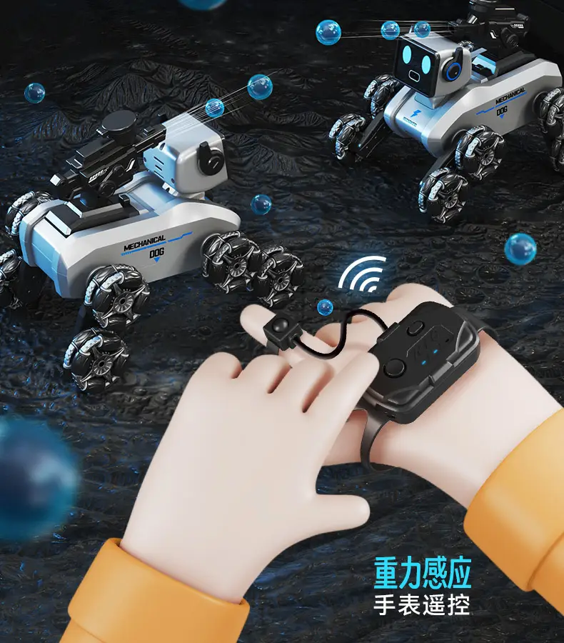 Intelligent Robot Dog Electric Remote Control Car Boy Toy Kidsren's Car Eight-Wheel Gesture Sensor Pet Birthday Gift — feature 13