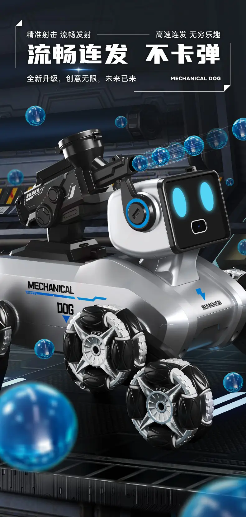 Intelligent Robot Dog Electric Remote Control Car Boy Toy Kidsren's Car Eight-Wheel Gesture Sensor Pet Birthday Gift — feature 9
